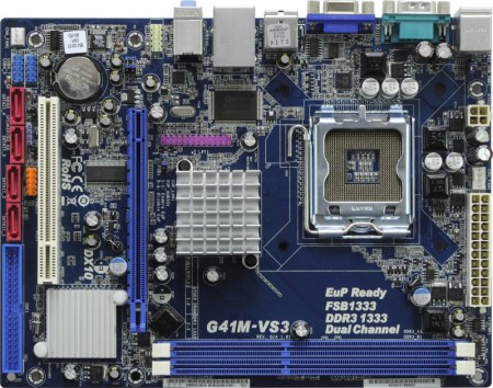 PLACA S775 PHITRONICS G41M-VS3  -  R$:160,00